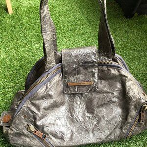Matt & Nat Large Grey Hobo/Slouchy Bag